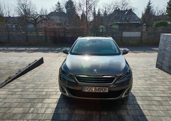 Peugeot 308 cena 44599 przebieg: 80000, rok produkcji 2016 z Jedlicze małe 742